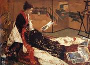 James Abbot McNeill Whistler Caprice in Purple and Gold china oil painting artist